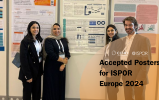 CCHO is thrilled to announce the acceptance of two abstracts, developed in collaboration with esteemed healthcare leaders from the Ministries of Health of Saudi Arabia and Iraq, for presentation at ISPOR Europe 2024!